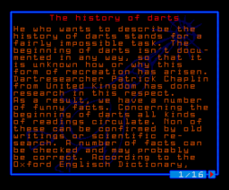 Lucky Darts (2008, MSX2, Delta Soft)