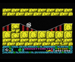 Jack the Nipper In Coconut Capers (1987, MSX, Gremlin Graphics)