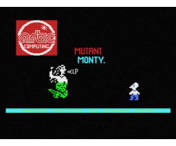 Mutant Monty (1986, MSX, Artic Computing)