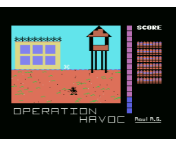 Operation Havoc (1990, MSX, Traposoft)