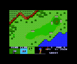Queen's Golf (1984, MSX, ASCII Corporation)