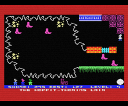 Mutant Monty (1986, MSX, Artic Computing)