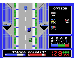 A1 Grand Prix (1987, MSX, Konami, Panasonic)