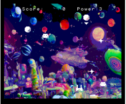 Space Popo (2023, MSX2, Meichnpp)