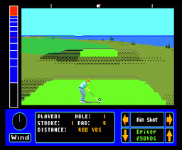 Jack Nicklaus Championship Golf (1990, MSX2, Accolade)