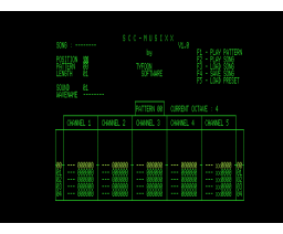 SCC-Musixx (1991, MSX2, Tyfoon Software)