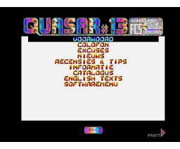 Quasar #13 (1992, MSX2, MSX Club Gouda)
