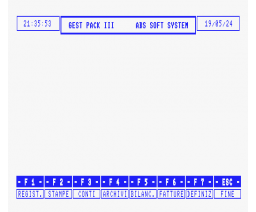 Gest Pack III - Contabilita Ordinaria (1987, MSX2, ABS)