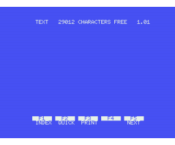 Word Processor (1984, MSX, Computer Mates)