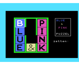 Blue & Pink Puzzel (1985, MSX, MSX Computer Magazine (NL))