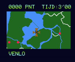 Topografie Nederland (1986, MSX, MSX2, Radarsoft)