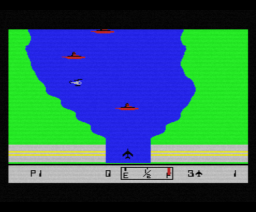 River Raid (1984, MSX, Activision)