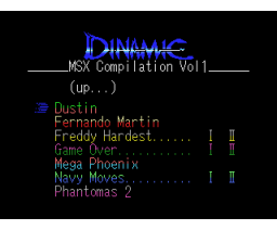 MSX Compilation Vol. 1 - Dinamic (2008, MSX, AAMSX)
