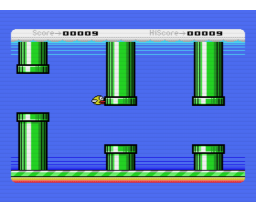Flappy Bird for MSX (2014, MSX, Crunchworks)