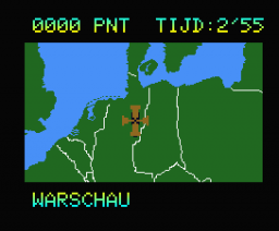 Topografie Europa (1986, MSX, MSX2, Radarsoft)