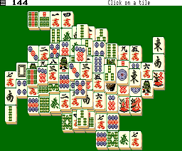 Shanghai II (1989, MSX2, Activision)