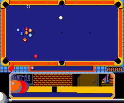 Family Billiards (1987, MSX2, KLON)