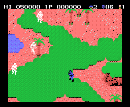 Wolf of the Battlefield: Commando (1987, MSX, Capcom)