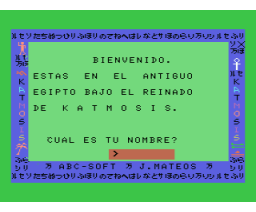 Katmosis (1986, MSX, J. Mateos)