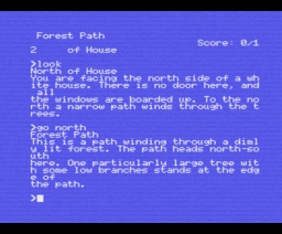 Zork I: The Great Underground Empire (1982, MSX, Infocom)