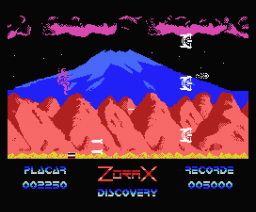 Zorax (1990, MSX, Discovery Informática)