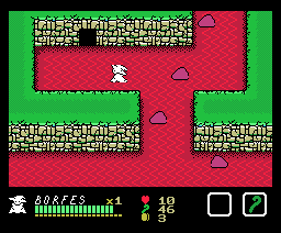 Borfes and the Five Demons (1987, MSX, XtalSoft)