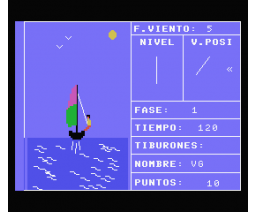 Cazador de tiburones (1985, MSX, Monser)