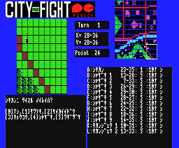 City Fight (1986, MSX2, TSR Inc.)
