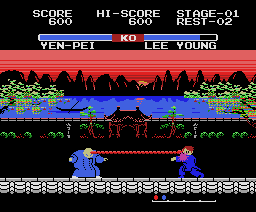 Yie Ar Kung-Fu 2: The Emperor Yie-Gah (1985, MSX, Konami)