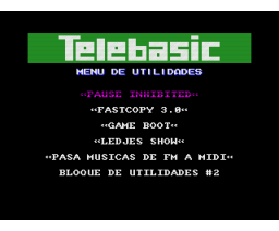 Telebasic #1 (1993, Turbo-R, Traposoft)