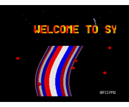 Synsation (1992, MSX, First Class Software)