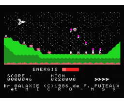 Docteur Galaxie (1986, MSX, Micros MSX)