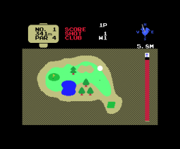 Mini Golf (1985, MSX, NAMCO)