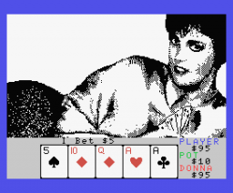 Strip Poker II Plus (1988, MSX, Anco)