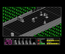 Highway Encounter (1985, MSX, Vortex Software)