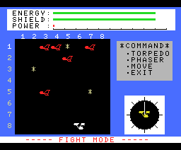 Star Command (1983, MSX, ASCII Corporation)