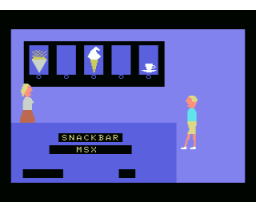 Snack-Bar (1986, MSX, H. Mak)