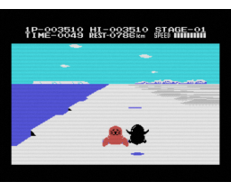 Antarctic Adventure (1984, MSX, Konami)