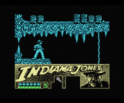 Indiana Jones and the Last Crusade (1989, MSX, US Gold, Lucasfilm Games)