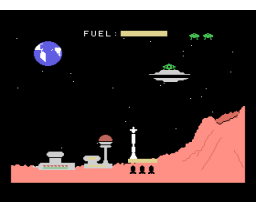 Misión Espacial (1985, MSX, J. Sánchez Armas)