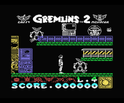 Gremlins 2: La Nueva Generación (1990, MSX, Topo Soft)