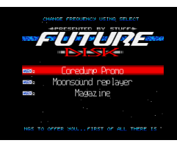 FutureDisk 32 (1997, MSX2, S.T.U.F.F.)