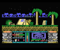 Jungle Warrior (1990, MSX, True Software)