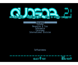 Quasar #21 (1993, MSX2, MSX Club Gouda)
