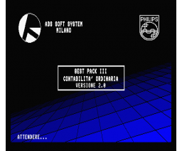 Gest Pack III - Contabilita Ordinaria (1987, MSX2, ABS)