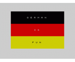 German is fun (1984, MSX, CDS Software)