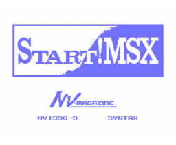 NV Magazine 1996-09 (1996, MSX2, Syntax)