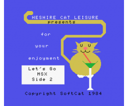 Let's Go MSX - Part 2 (1984, MSX, SoftCat)