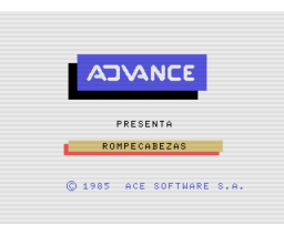 Rompecabezas (1985, MSX, Ace Software S.A.)