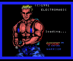 Fire Warrior (1991, MSX, Electromagic)
